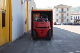 Carretillas para contenedores con limitación de altura